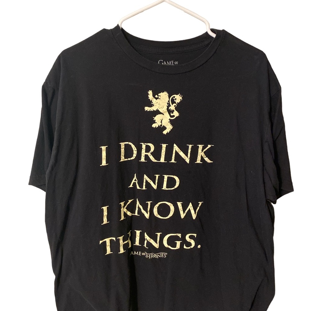 Game of Thrones // I Drink and I Know Things Tee